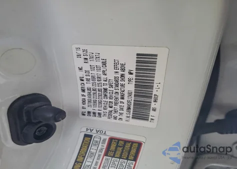 2015 Honda Cr-V Ex z USA, uszkodzony, nr VIN 5J6RM4H5XFL124801